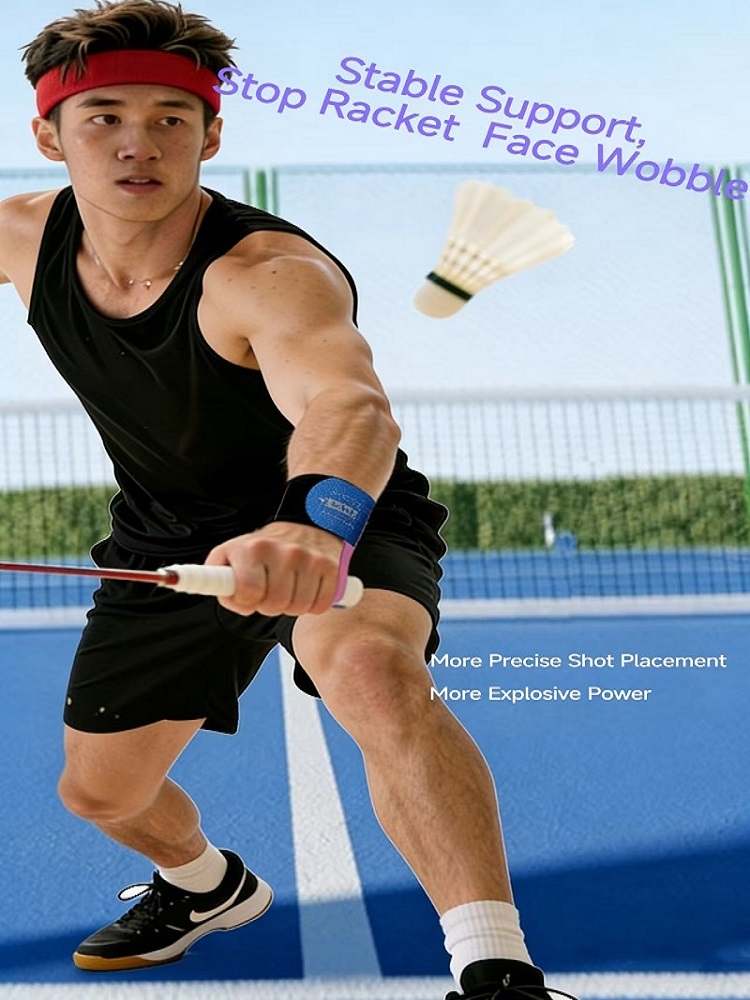 Badminton Rebound Trainer - Left Hand Badminton Wrist Support Trainer