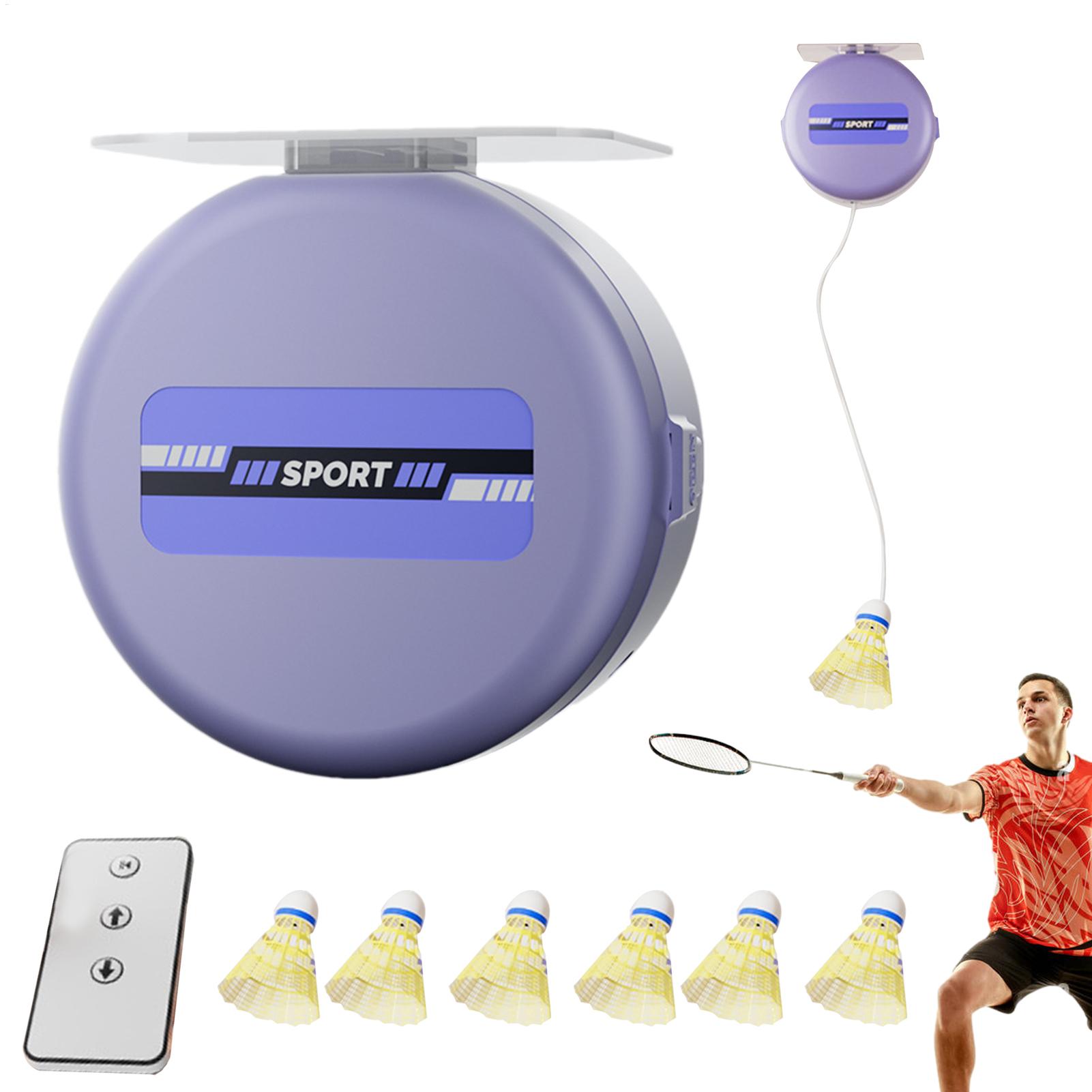 Badminton Rebound Trainer - Portable Badminton Trainer Badminton Practice Self-study