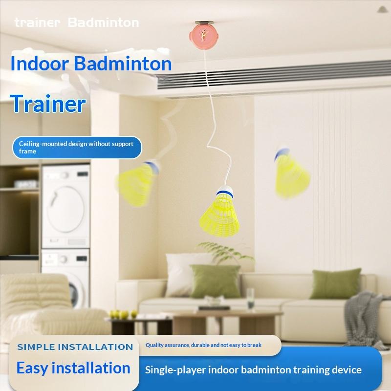 New Automatic Retractable Badm - Badminton Rebound Trainer review and price