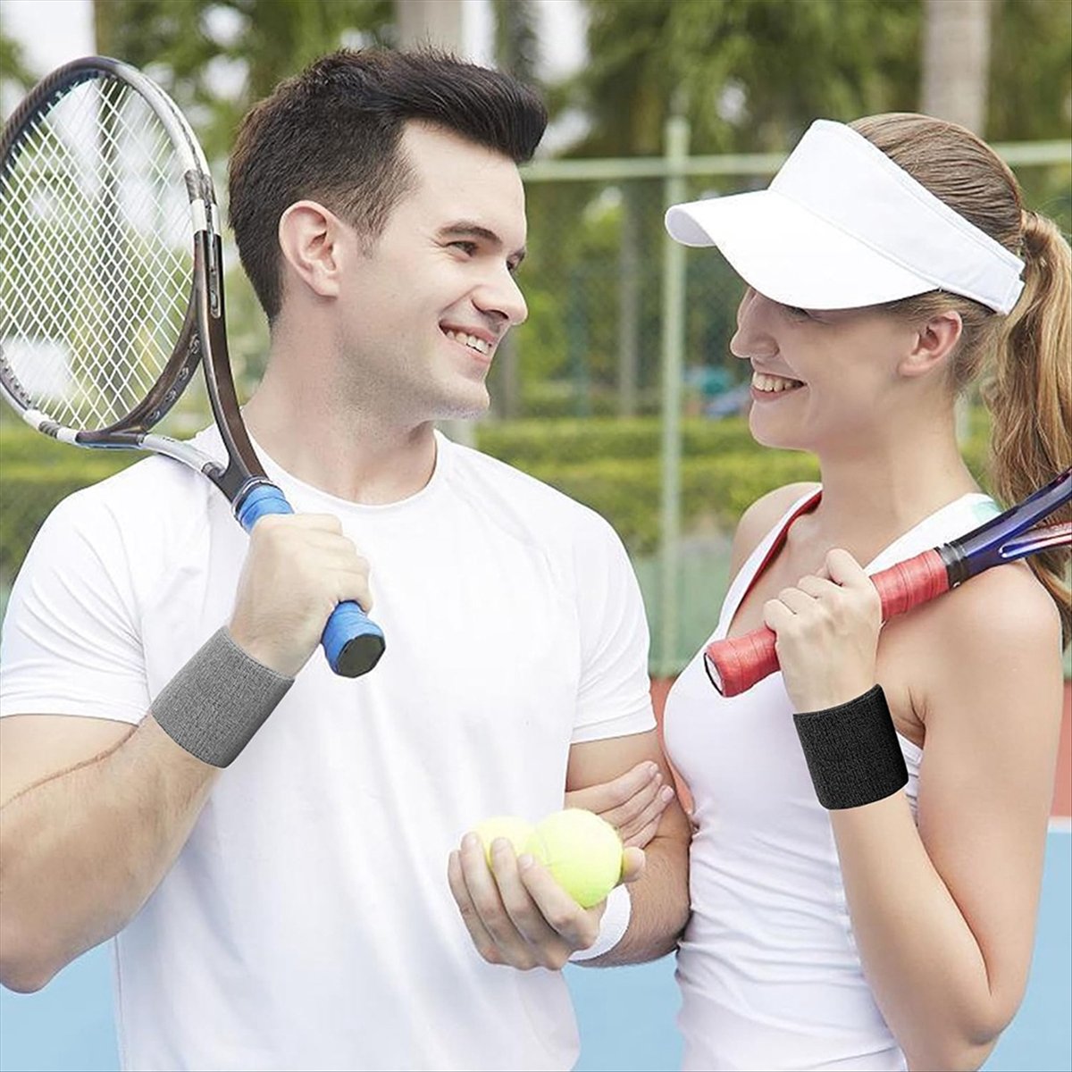 ABPF 1 Pairs Wrist Sweatband S - Wristband Pair Sweat review and price