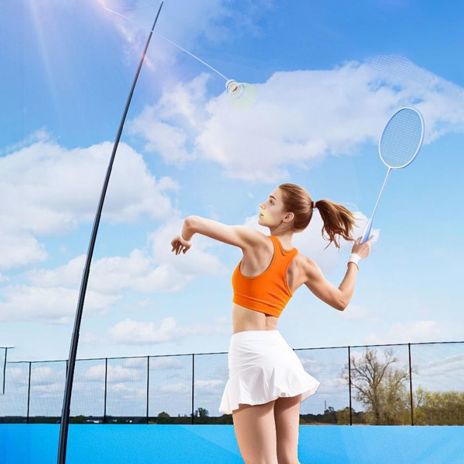Badminton Single Training Aid  - Badminton Rebound Trainer review and price