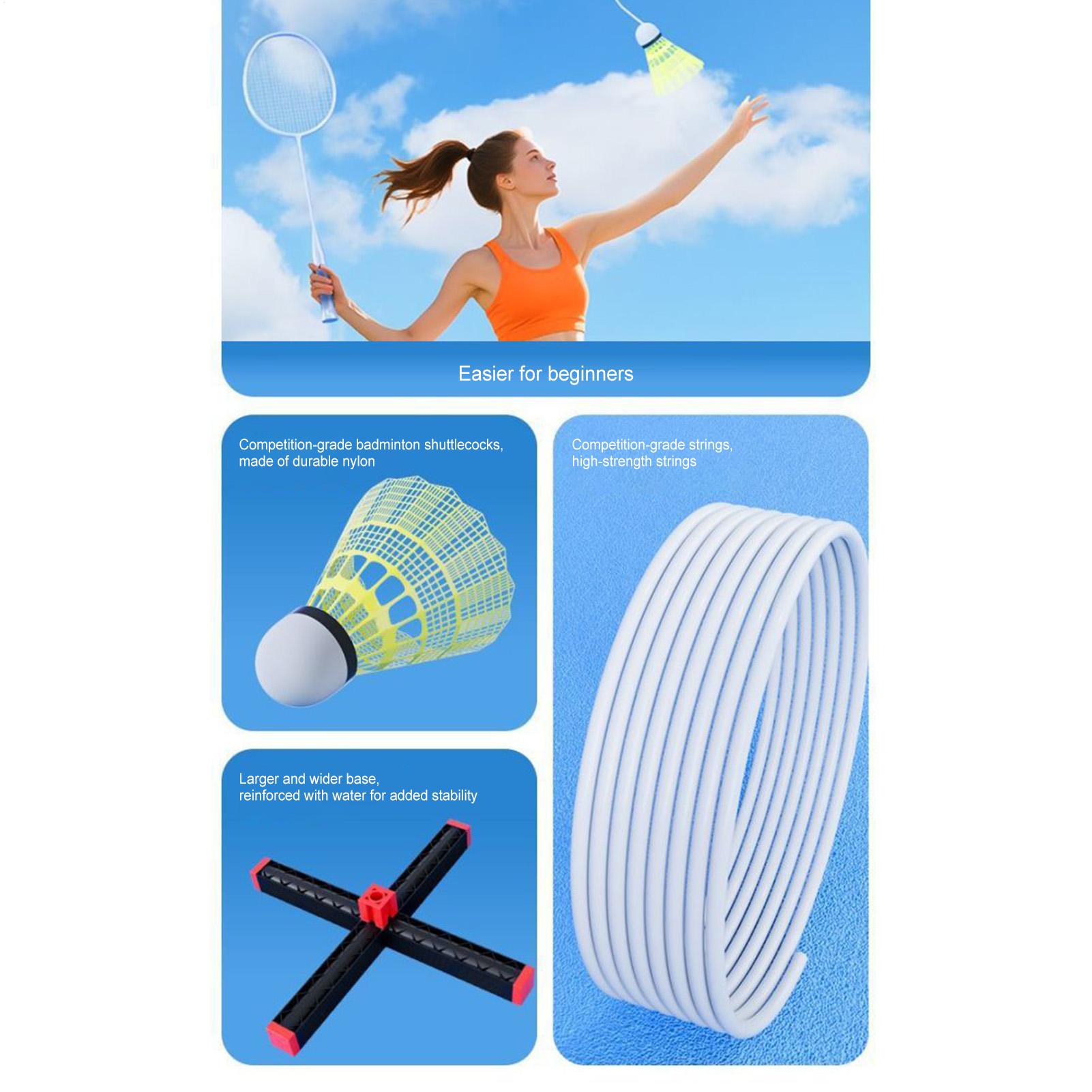 Badminton Single Training Aid  - Badminton Rebound Trainer review and price