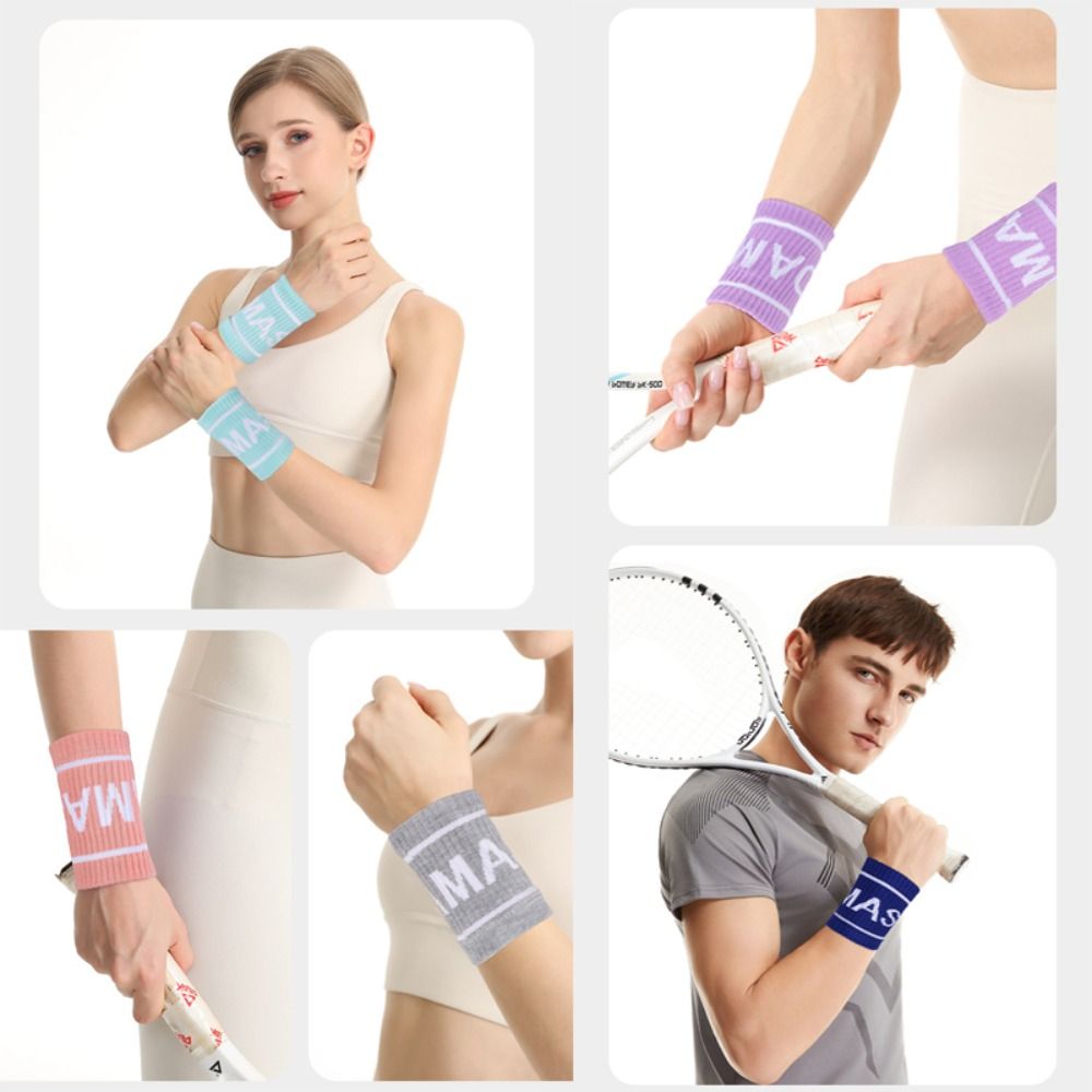 1 Pair Elastic Breathable Spor - Wristband Pair Sweat review and price