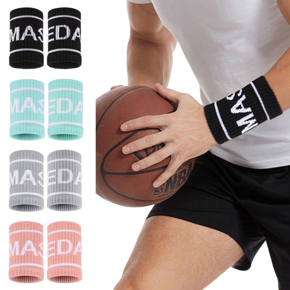 1 Pair Elastic Breathable Spor - Wristband Pair Sweat review and price