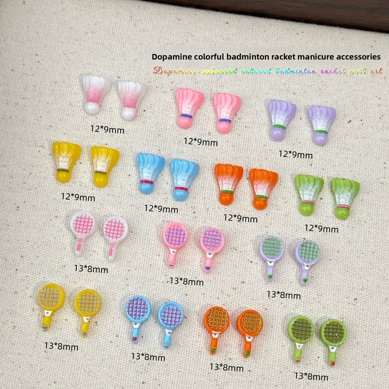20pcs 3D Mini Cartoon Simulate - Badminton Minion review and price