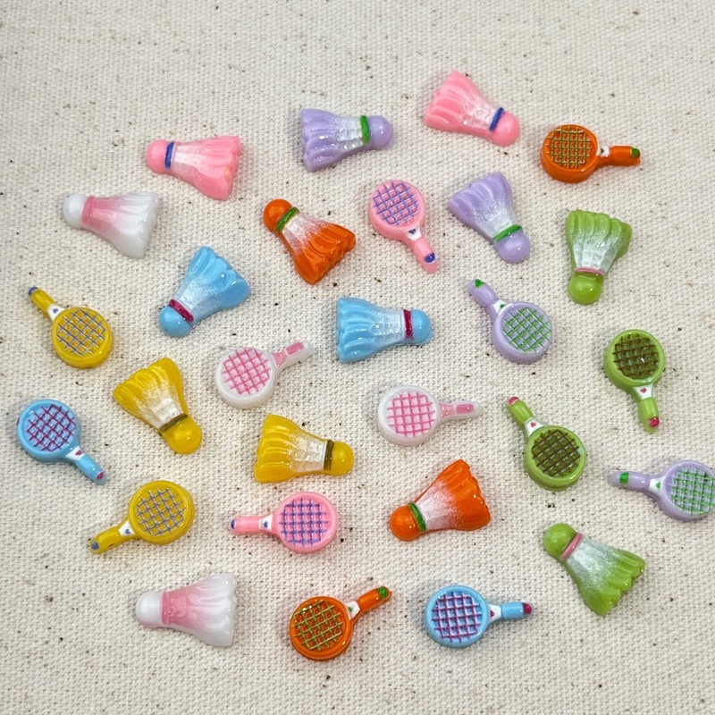 20pcs 3D Mini Cartoon Simulate - Badminton Minion review and price