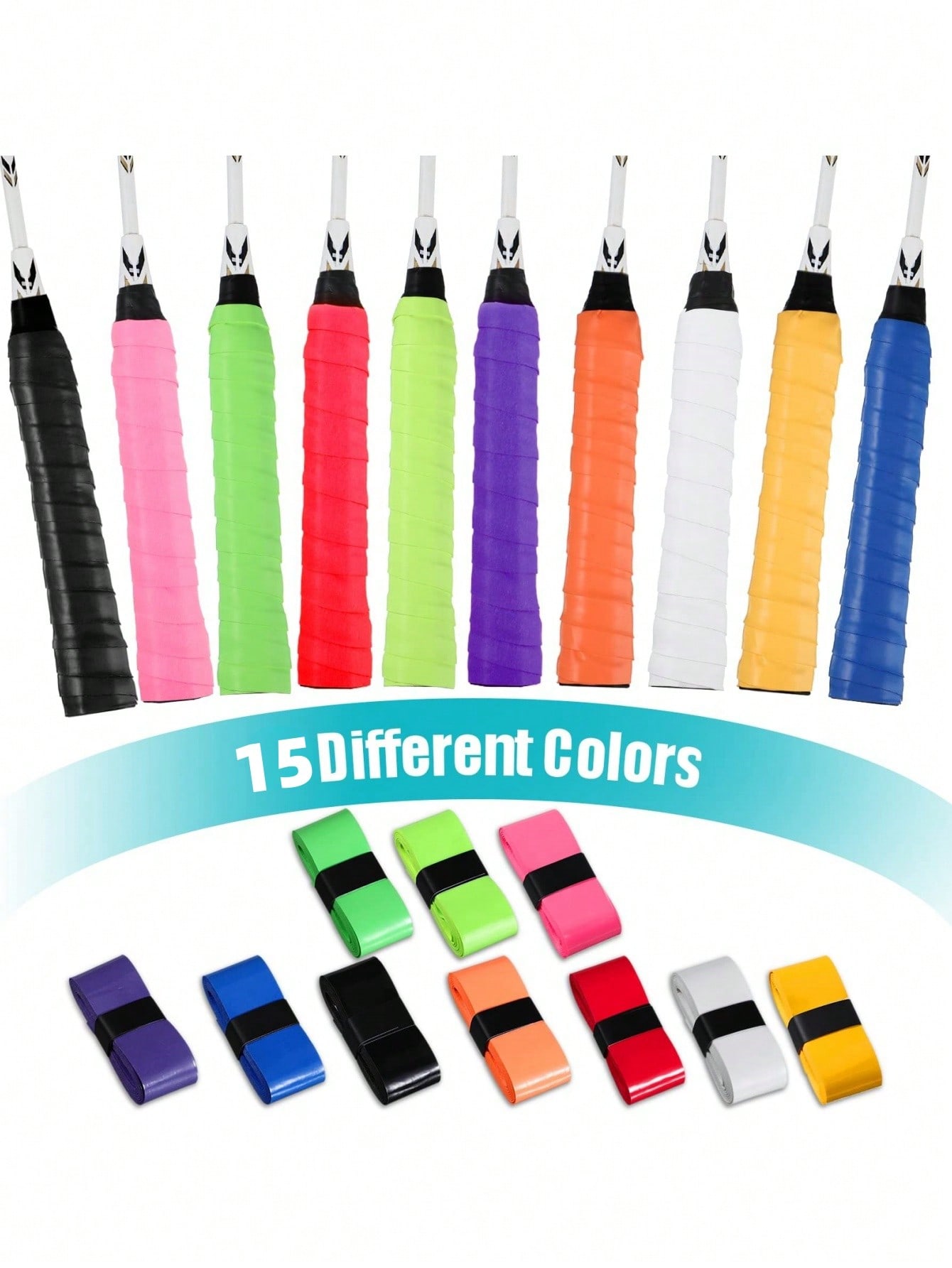 PU Tennis Badminton Overgrip D - Badminton Grip Tape review and price