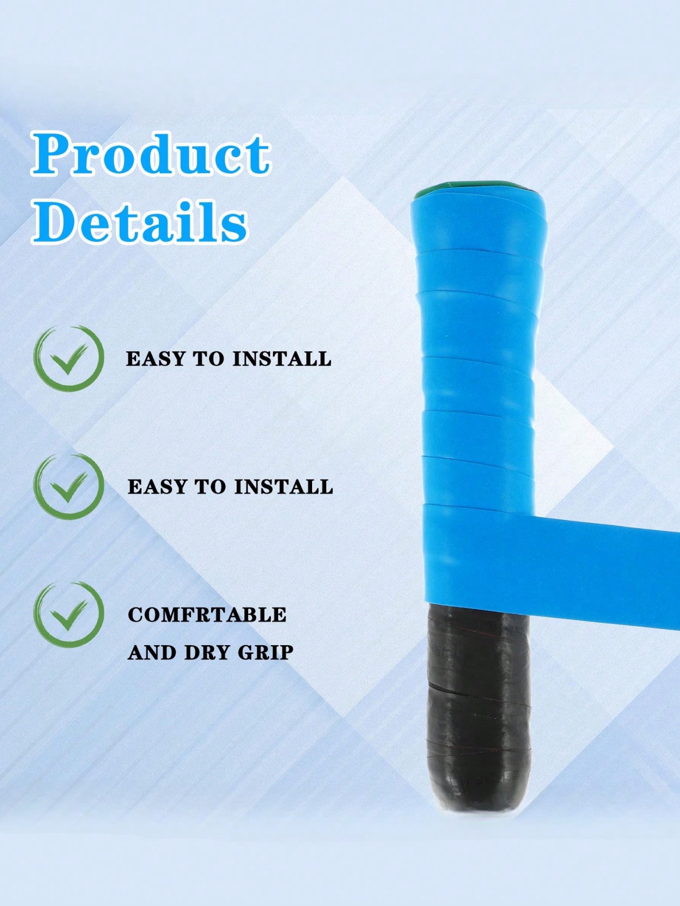 PU Tennis Badminton Overgrip D - Badminton Grip Tape review and price