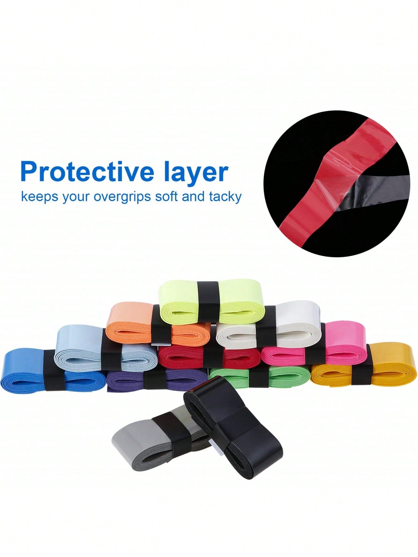 PU Tennis Badminton Overgrip D - Badminton Grip Tape review and price